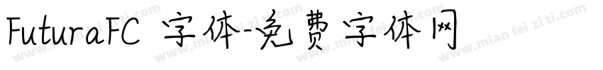 FuturaFC 字体字体转换